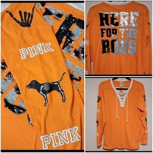 PINK Victoria's Secret Halloween Boos Long Sleeve